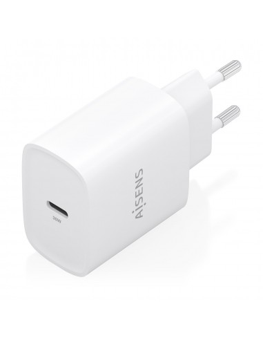 CARGADOR AISENS GAN 30W 1XUSB-C PD3.0 BLANCO