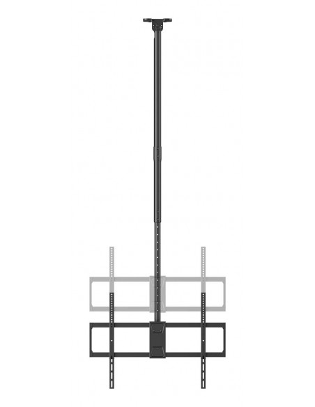 SOPORTE AISENS TECHO GIRATORIO INCLINABLE EXTENSIBLE NIVELABLE MONITOR TV 50-100
