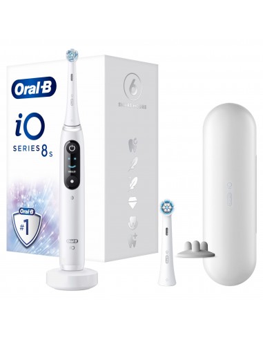 CEPILLO DENTAL BRAUN IO 8S CON BLUTOOTH BLANCO