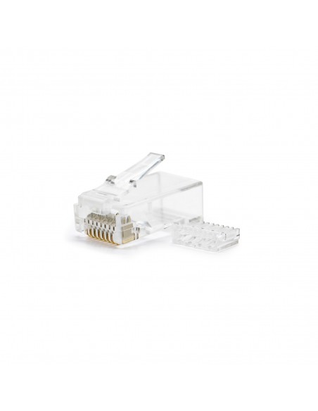 CONECTOR TOOQ PARA CABLE RED CAT.6 RJ45 UTP 8