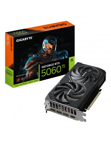 TARJETA GRAFICA GIGABYTE RTX 5060 TI 8GB GDDR7