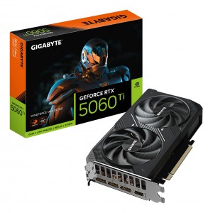 TARJETA GRAFICA GIGABYTE RTX 5060 TI WINDFORCE OC 8GB GDDR7