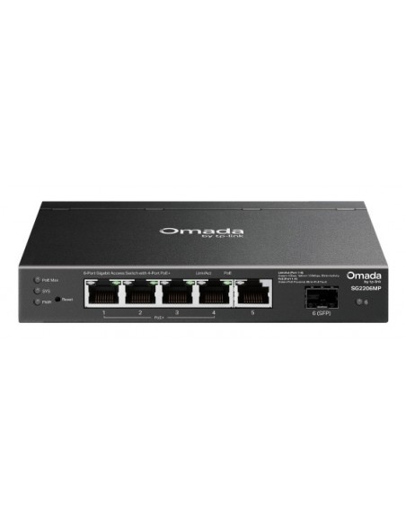 SWITCH OMADA ES228GMP 28-PORT GIGABIT EASY MANAGED SWITCH WITH 24-PORT POE+