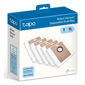 BOLSA DE POLVO DESECHABLE TP-LINK PARA TAPO RV30 MAX PLUS Y RV20 MAX PLUS 2