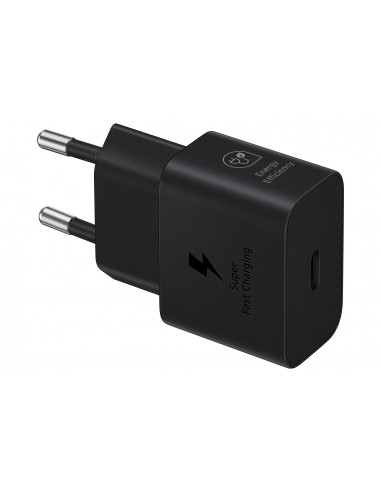 CARGADOR SAMSUNG USB-C 25W GAN BLACK SIN CABLE