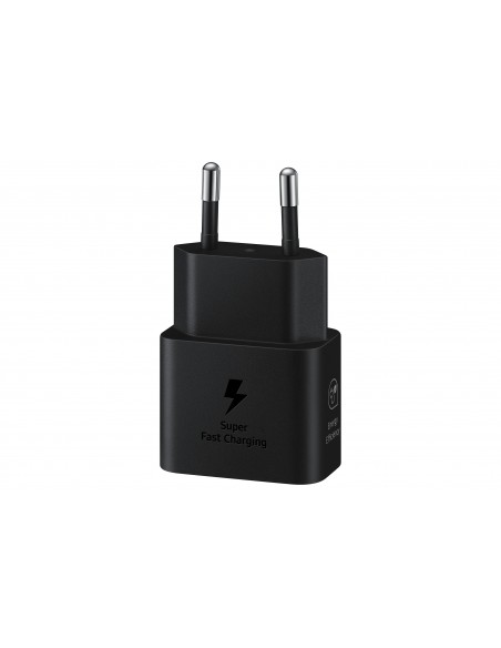 CARGADOR SAMSUNG USB-C 25W GAN BLACK SIN CABLE