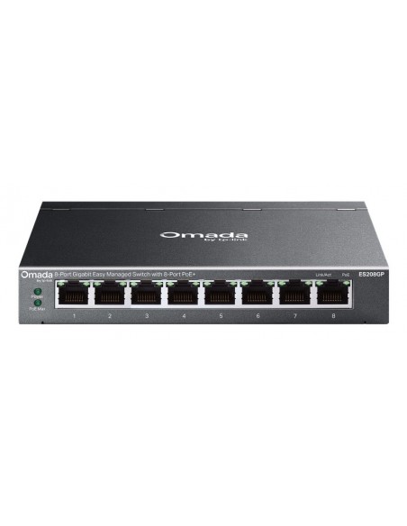 SWITCH OMADA TP-LINK 8-PORT GIGABIT EASY MANAGED WITH 8-PORT POE+
