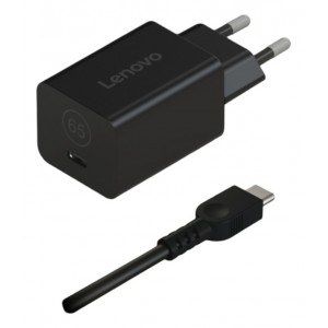 CARGADOR ADAPTADOR LENOVO TIPO-C 65W NEGRO