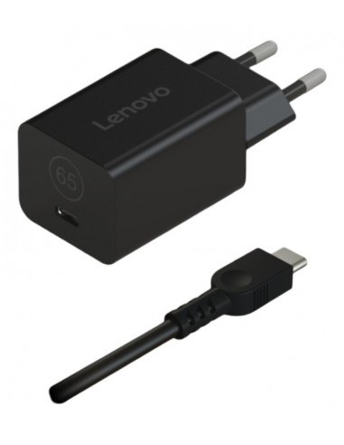 CARGADOR ADAPTADOR LENOVO TIPO-C 65W NEGRO