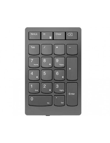 TECLADO NUMERICO LENOVO UNIVERSAL INALAMBRICO GRIS
