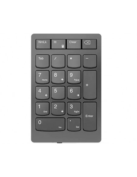 TECLADO NUMERICO LENOVO UNIVERSAL INALAMBRICO GRIS