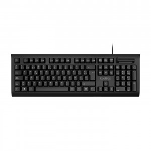 TECLADO COOLBOX LECTOR DNIe 4.0 USB NEGRO
