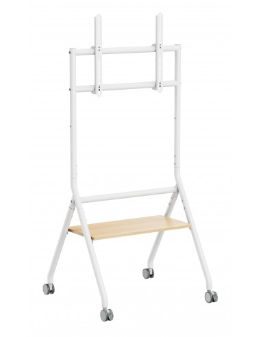 EWENT SOPORTE DE SUELO PARA TV DE 37â€ A Â 86â€ ALTURA AJUSTABLE, BLANC