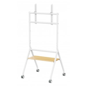 EWENT SOPORTE DE SUELO PARA TV DE 37â€ A Â 86â€ ALTURA AJUSTABLE, BLANC 2