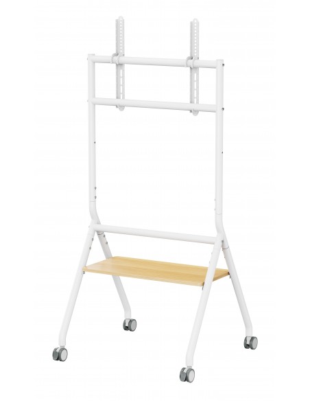 EWENT SOPORTE DE SUELO PARA TV DE 37â€ A Â 86â€ ALTURA AJUSTABLE, BLANC