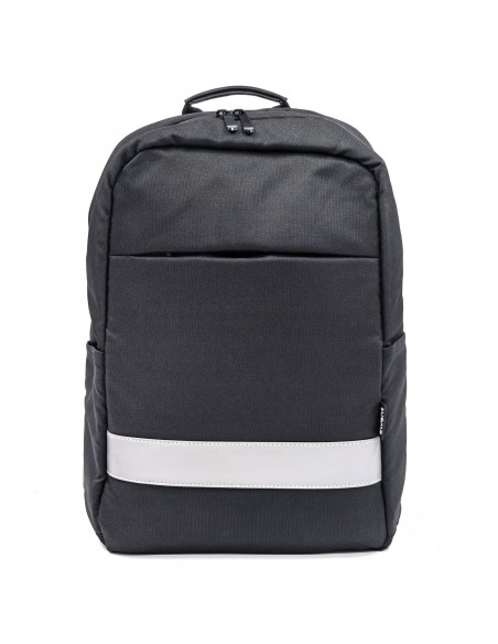 EWENT MOCHILA 16.1â€ URBAN BUSSINES, NEGRO, MATERIAL RECICLADO RPET