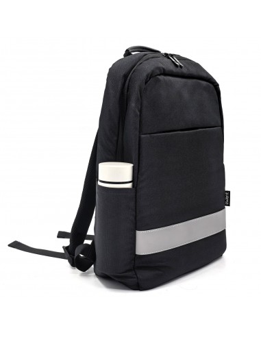EWENT MOCHILA 16.1â€ URBAN BUSSINES, NEGRO, MATERIAL RECICLADO RPET