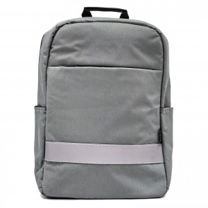 EWENT MOCHILA 16.1â€ URBAN BUSSINES, GRIS, MATERIAL RECICLADO RPET