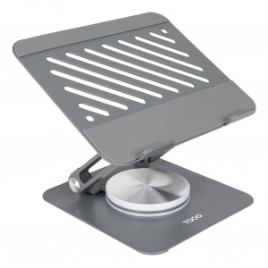 SOPORTE PLEGABLE 360Â° DISPOSITIVOS HASTA 13", GRIS