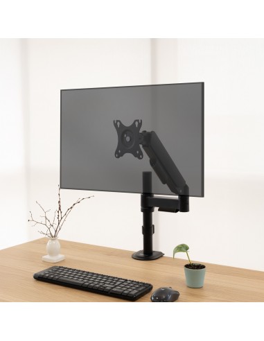 SOPORTE MESA PANT. GIRA INCLI 1 BRAZO 17-32 NEGRO