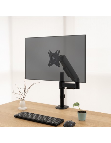 SOPORTE MESA PANT. GIRA INCLI 1 BRAZO 17-32 NEGRO