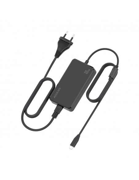 CARGADOR AISENS SOBREMESA GAN 100W PD3.0 1XUSB-C 1.8M NEGRO CARGADOR AISENS SOBREMESA GAN 100W PD3.0 1XUSB-C 1.8M NEGRO