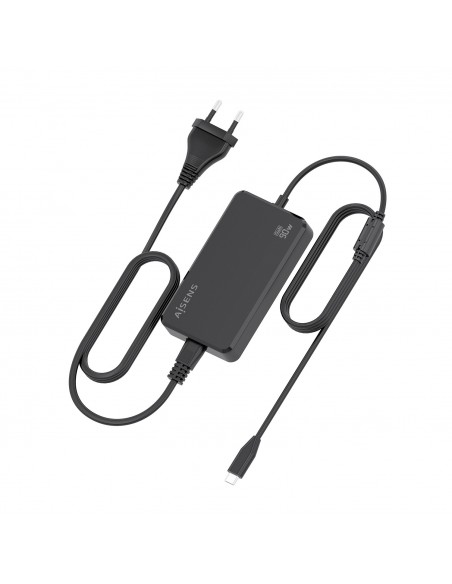 CARGADOR AISENS SOBREMESA GAN 90W PD3.0 1XUSB-C 1.8M NEGRO CARGADOR AISENS SOBREMESA GAN 90W PD3.0 1XUSB-C 1.8M NEGRO