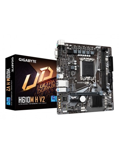PLACA BASE GIGABYTE H610M H V2 1700 MATX 2XDDR4