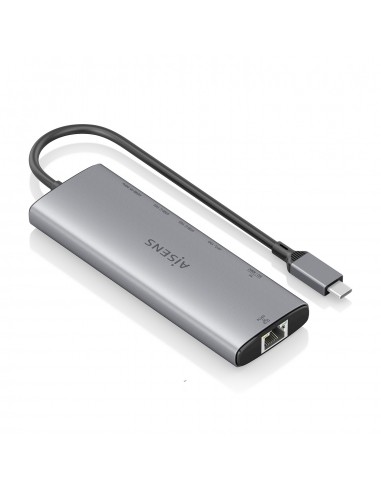 USB-C DOCK AISENS 7 EN 1 HDMI RJ45 USB 10G 2XUSB-C 10G SD MICRO SD 20CM USB-C DOCK AISENS 7 EN 1 HDMI RJ45 USB 10G 2XUSB-C 10G SD MICRO SD 20CM