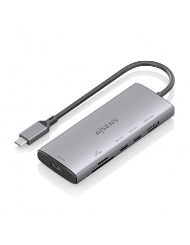USB-C DOCK AISENS 6 EN 1 HDMI USB-A 10G 2XUSB-C 10G SD MICRO SD 20CM USB-C DOCK AISENS 6 EN 1 HDMI USB-A 10G 2XUSB-C 10G SD MICRO SD 20CM