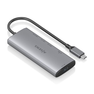 USB-C DOCK AISENS 6 EN 1 HDMI USB-A 10G 2XUSB-C 10G SD MICRO SD 20CM 2