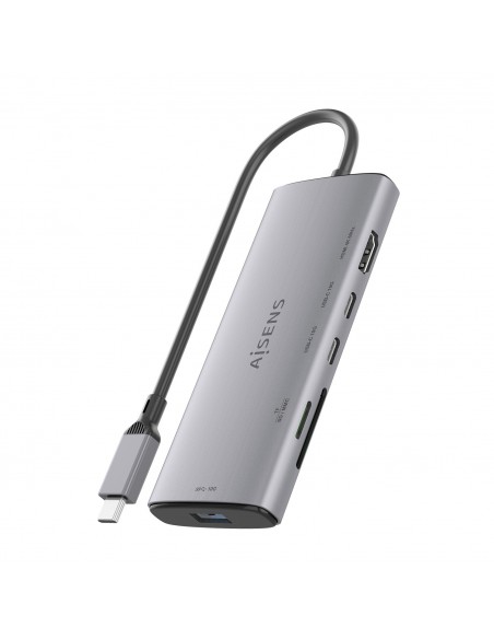 USB-C DOCK AISENS 6 EN 1 HDMI USB-A 10G 2XUSB-C 10G SD MICRO SD 20CM USB-C DOCK AISENS 6 EN 1 HDMI USB-A 10G 2XUSB-C 10G SD MICRO SD 20CM