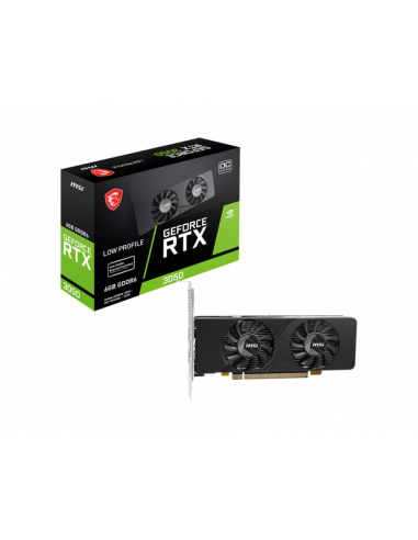 TARJETA GRAFICA MSI RTX 3050 LP E 6GB OC TARJETA GRAFICA MSI RTX 3050 LP E 6GB OC