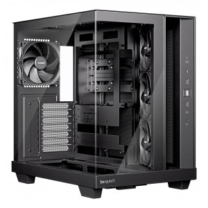 CAJA BEQUIET LIGHT BASE 600 DX ATX SIN FUENTE ARGB NEGRO