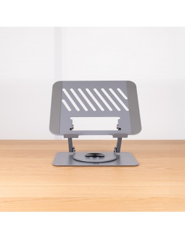 SOPORTE TOOQ PLEGABLE 360Â° DISPOSITIVOS 11-17", GRIS