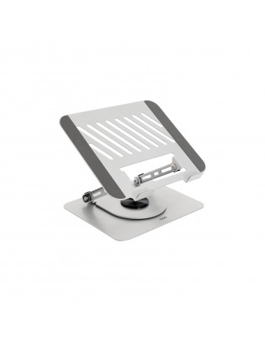 SOPORTE TOOQ PLEGABLE 360Â° DISPOSITIVOS 11-17â€, PLATA
