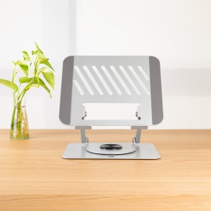 SOPORTE TOOQ PLEGABLE 360° DISPOSITIVOS 11-17â€, PLATA 2