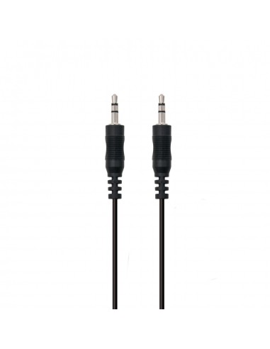 CABLE DE AUDIO EWENT ESTEREO DE 3,5 MM M A 3,5 MM M DE 3,0 METROS.