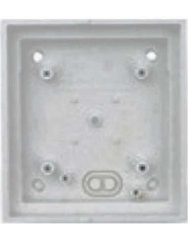 SINGLE ON-WALL-HOUSING, DARK GREY