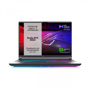 PORTATIL ASUS ROG STRIX G615JPR-S5003 i7-14650HX 32GB 1TB RTX5060 18"WUXGA FDOS 2