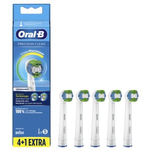 ACCESORIO DENTAL BRAUN ORAL-B EB20-5 PRECISION CLEAN 4 UDS + 1 GRATIS 2