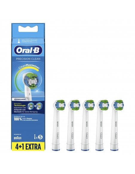 ACCESORIO DENTAL BRAUN ORAL-B EB20-5 PRECISION CLEAN 4 UDS + 1 GRATIS