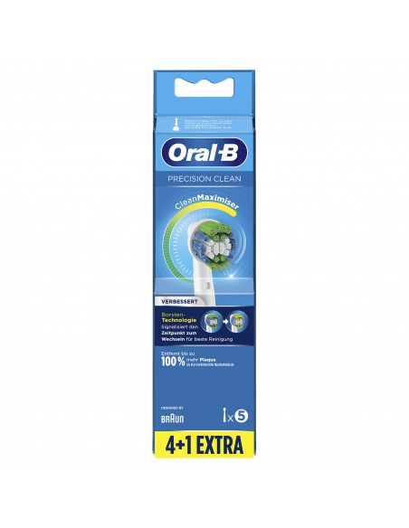 ACCESORIO DENTAL BRAUN ORAL-B EB20-5 PRECISION CLEAN 4 UDS + 1 GRATIS