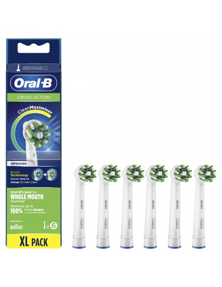 ACCESORIO DENTAL BRAUN ORAL-B EB50-6 PACK 6 UDS