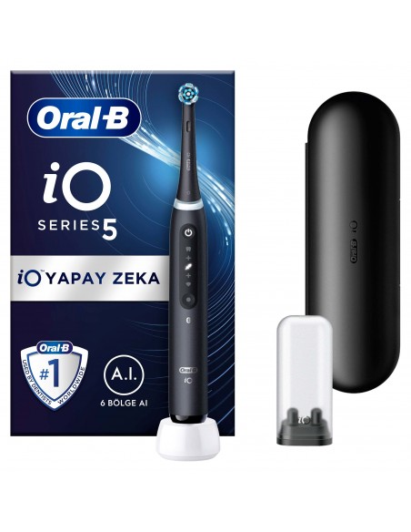CEPILLO DENTAL BRAUN ORAL-B IO-5 ESTUCHE NEGRO