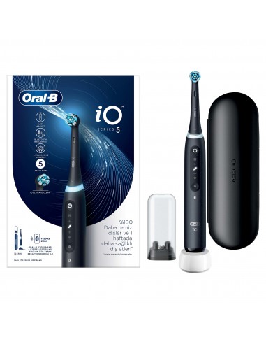CEPILLO DENTAL BRAUN ORAL-B IO-5 ESTUCHE NEGRO