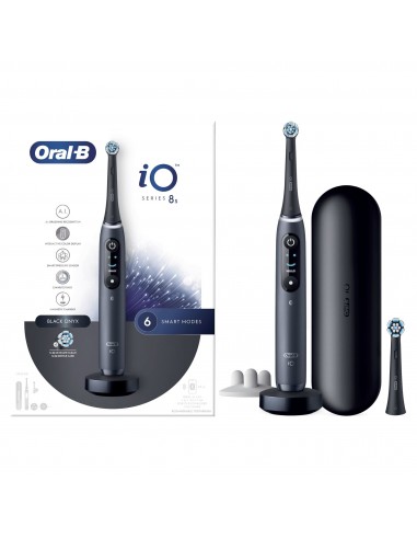 CEPILLO DENTAL BRAUN IO 8S NEGRO NEGRO