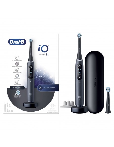 CEPILLO DENTAL BRAUN IO 8S NEGRO NEGRO