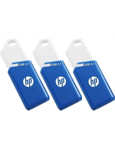 USB 3.1 HP 128GB X755W PACK x3