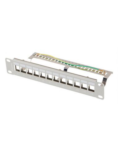 PATCH PANEL LANBERG 12 PUERTOS 1U...